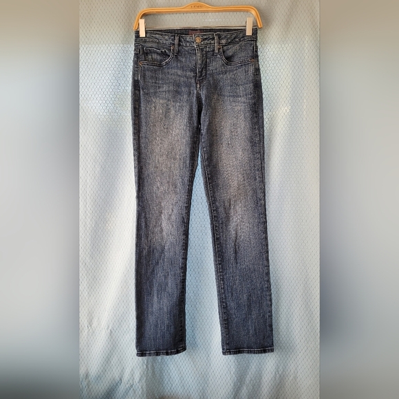 NYDJ Sheri Slim Straight Leg Jean Sz 0 - Picture 1 of 5
